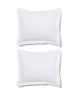 HEMA Kussenslopen 60x70cm percal wit (wit) - thumbnail