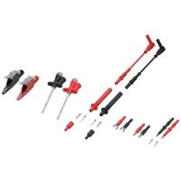 Electro PJP 426 Set van testpennen + meetkabels + klemhaken + adapter + krokodillenklemmen - thumbnail