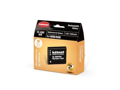 Hähnel Fototechnik HL-90B Camera-accu Vervangt originele accu Li-90B, Li-92B 3.6 V 1200 mAh