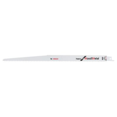 Bosch Accessories 2608654834 Reciprozaagblad S 1411 DF, Heavy for Wood and Metal, verpakking van 2 stuks Zaagbladlengte 300 mm 2 stuk(s)