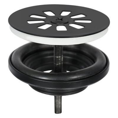Fontein Afvoerplug Differnz Mix Mat Zwart Fontein Afvoerplug Differnz Mix Mat Zwart