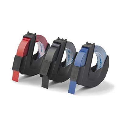 DYMO 3D Labeltape voor lettertang Kunststof Tapekleur: Blauw-rood, Blauw-zwart Tekstkleur: Wit 9 mm 3 m - thumbnail