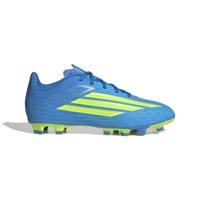 adidas F50 Club Gras / Kunstgras Voetbalschoenen (MG) Kids Blauw Neongeel - thumbnail