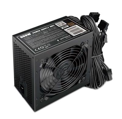 Gembird CCC-PSU80P-BBP-600 power supply unit 600 W 24-pin ATX ATX Zwart