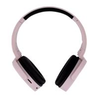 T'NB - Draadloze Bluetooth 5.0-hoofdtelefoon, model Single 2, 8 uur luistertijd, verstelbaar, jackstekker, comfortabel, microfoon en geïntegreerde bedieningselementen, voor sport en training – roze - thumbnail