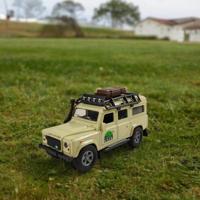 Kids globe landrover defender giraffe trailer Die-cast Malanico - Malanico - thumbnail