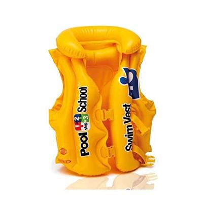 Intex geel kinder zwemvest - thumbnail