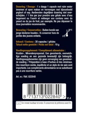 Lucovitaal Bloedsuiker Spiegel Capsules 30Capsules