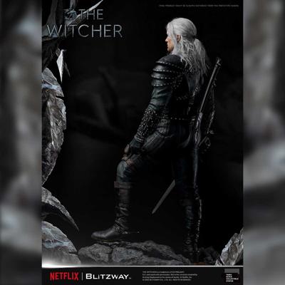 The Witcher Infinite Scale Statue 1/3 Geralt of Rivia 74 cm