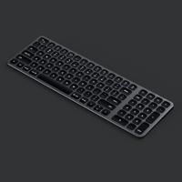 SATECHI Compact Verlicht Bluetooth Toetsenbord - Draadloos Bluetooth 5.0 & Multi-Apparaat Sync - Voor M2/M1 Macbook Pro/Air, M2/ M1 iPad Pro/Air, M2 Mac Mini, iMac M1 (Layout DE Duits) - thumbnail