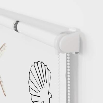 Doucherolgordijn met cassette 100x240 cm stofbreedte 96 cm