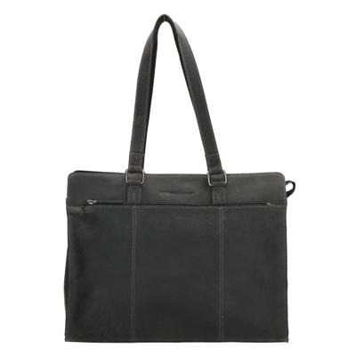 Hide & Stitches Idaho Laptopbag 15,6 inch-Black