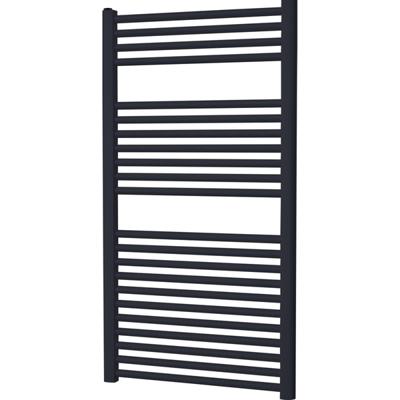 Designradiator BWS Palian met Zijaansluiting 111,1x50 cm 519 Watt Zwart