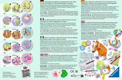 Ravensburger-Be Creative Horse - Multi-activiteitenpakket paarden - 10 creaties - Ontspannende en creatieve activiteit - 7 jaar - 238751