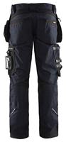 Blåkläder Werkbroek met stretch 15901343 | Donker marineblauw/Zwart | Maat 64 - 7330509621738 - thumbnail