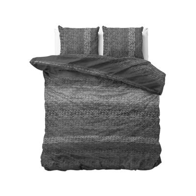 RoyalTextile - Gradient Knits Dekbedovertrek Flanel - Antraciet - 240 x 220 RoyalTextile - Gradient Knits Dekbedovertrek Flanel - Antraciet - 240 x 220