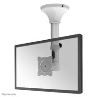 Neomounts FPMA-C025SILVER TV-plafondbeugel In hoogte verstelbaar 25,4 cm (10) - 76,2 cm (30) Kantelbaar en zwenkbaar, Roteerbaar - thumbnail
