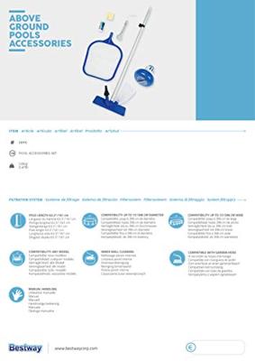 Bestway Flowclear zwembad onderhoudsset