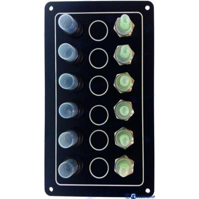 Panel interruptores intemperie GS11171 - PANEL 6 INTERRUPTORES WP