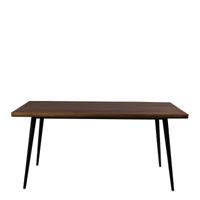 "Dutchbone Alagon Eettafel - 160 x 90 cm - Bruin " - thumbnail
