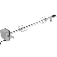VidaXL Bbq draaispit met professionele motor staal 1200 mm - thumbnail