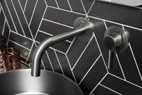 Ben Lavion 2-gats inbouw wastafelkraan afdekset gunmetal pvd - thumbnail