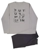 Pyjama - Grijs - thumbnail