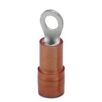 Phoenix Contact 3241201 Ringkabelschoen Dwarsdoorsnede (max.): 1.5 mm² Schachtdiameter: 3.2 mm Deels geïsoleerd Rood 100 stuk(s) - thumbnail