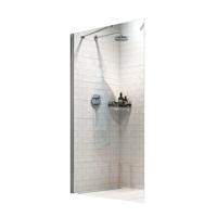 Sealskin Douchewand Hooked Omkeerbaar 120x200 cm Zilver - thumbnail