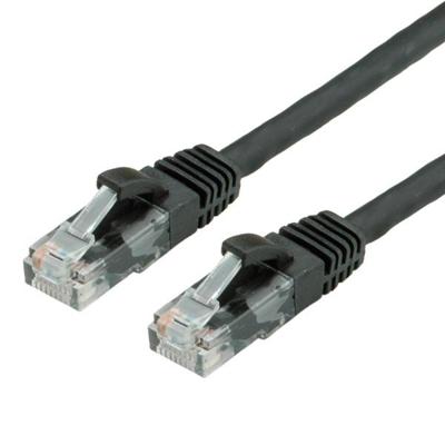 VALUE Patchkabel Kat.6A (Class EA) UTP, zwart, 5 m VALUE Patchkabel Kat.6A (Class EA) UTP, zwart, 5 m