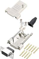 encitech DTSL09-LJSRG-T-DBCS-K 6355-0069-11 D-sub female connectorset 180 ° Aantal polen: 9 Crimpen 1 stuk(s) - thumbnail