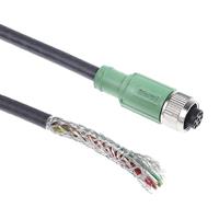 Phoenix Contact 1522891 Sensor/actuator connector, geassembleerd M12 Aantal polen (sensoren): 8 Bus, recht 10.00 m 1 stuk(s) Piece - thumbnail