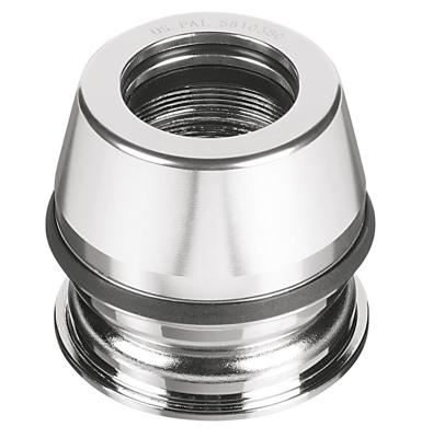 Ergotec - balhoofdset 1 1 8 a118sgk semi-geïntegreerd met draad - zilver