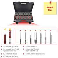 KS Tools 154.0160 Set ontgrendelingsgereedschap, 7-delig, voor Renault/PSA-stekkercontacten - thumbnail