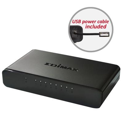 Netwerk Switch 10/100 Mbit 8 Poorten