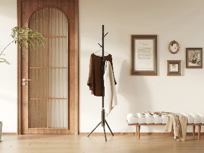 Kapstok KARISSA 8 haken zwart Kapstok KARISSA 8 haken zwart