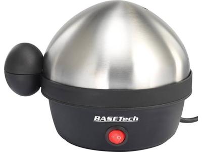 Basetech BTEK07 Eierkoker RVS, Zwart Basetech BTEK07 Eierkoker RVS, Zwart