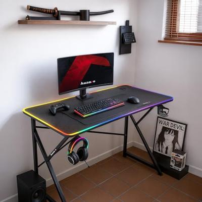 Huzaro Hero 1.7 RGB Black - gaming bureau