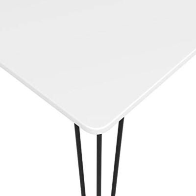 VidaXL Bartafel 120x60x105 cm wit VidaXL Bartafel 120x60x105 cm wit
