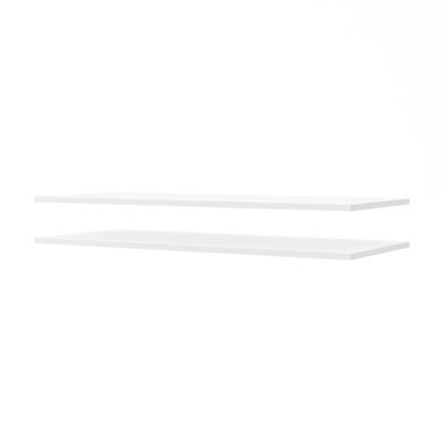 Legplankenset Sprint (2 stuks) - wit - 94,5 cm - Leen Bakker