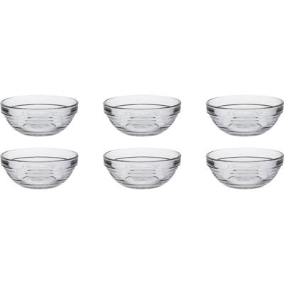 Duralex schaal Lys stapelbaar 9cm a 6st