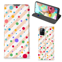 Samsung Galaxy A71 | Hoesje met Magneet | Dots - thumbnail