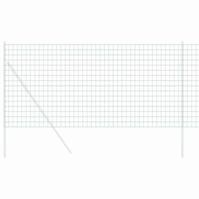 VidaXL Euro hek groen 0,6 x 10 m pvc-gecoat ijzer