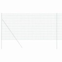 VidaXL Euro hek groen 0,4 x 25 m pvc-gecoat ijzer - thumbnail