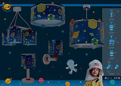 Dalber Kinderkamer hanglampPlanets blauw - 41342