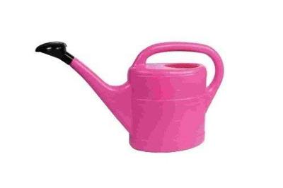 Geli kunststof gieter 5 liter roze