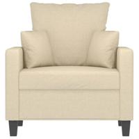Fauteuil 60 cm stof crmekleurig - thumbnail