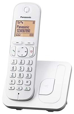 Draadloze telefoon Panasonic KX-TGC210 Wit Amber