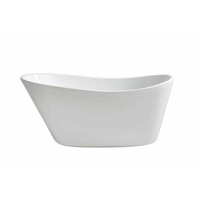 Ligbad Wiesbaden Trapeze Vrijstaand Acryl 150x72 Wit