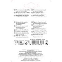 Scanpart koelkast & diepvries thermometer roestvrij staal Koelkast accessoire Grijs - thumbnail